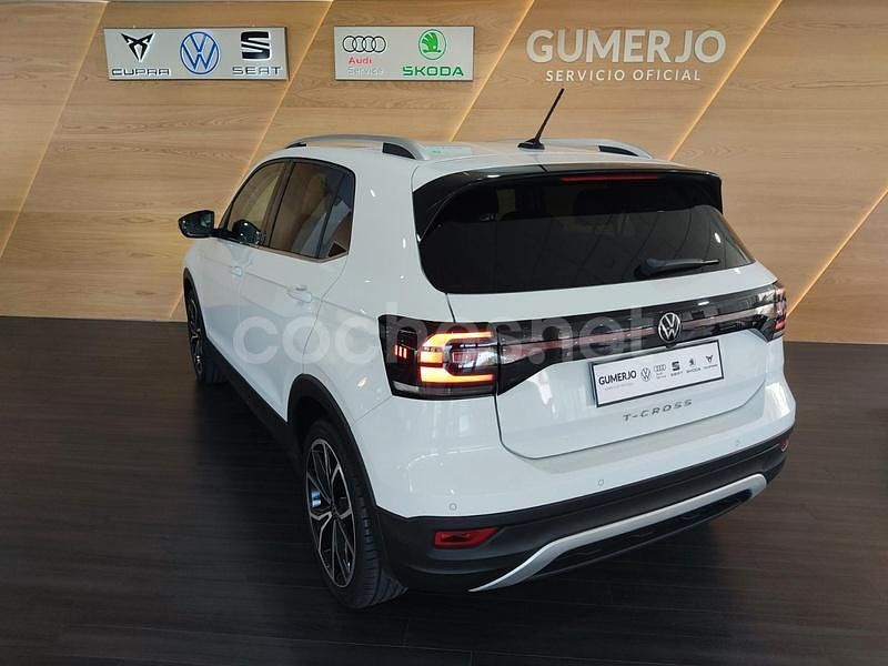 Usado VW T-Cross Sportline 110 CV (80 kW) 2021 Blanco SUV