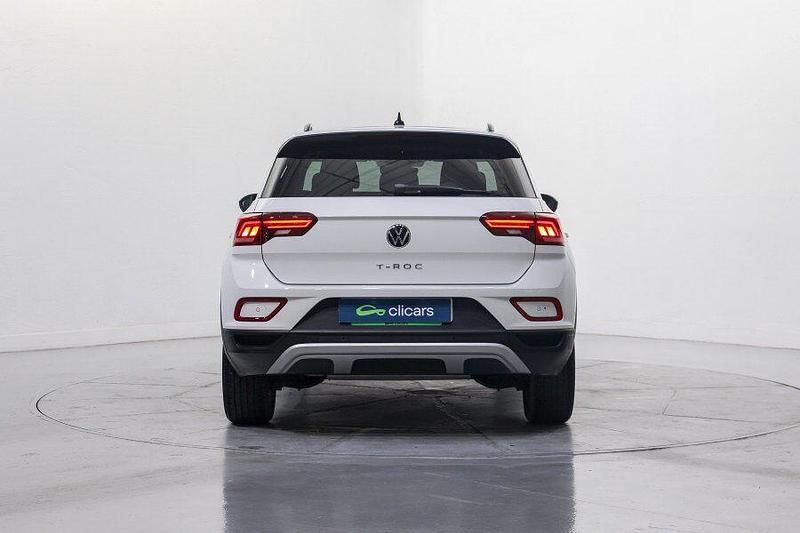 Usado VW T-Roc Life 150 CV (110 kW) 2022 Blanco SUV