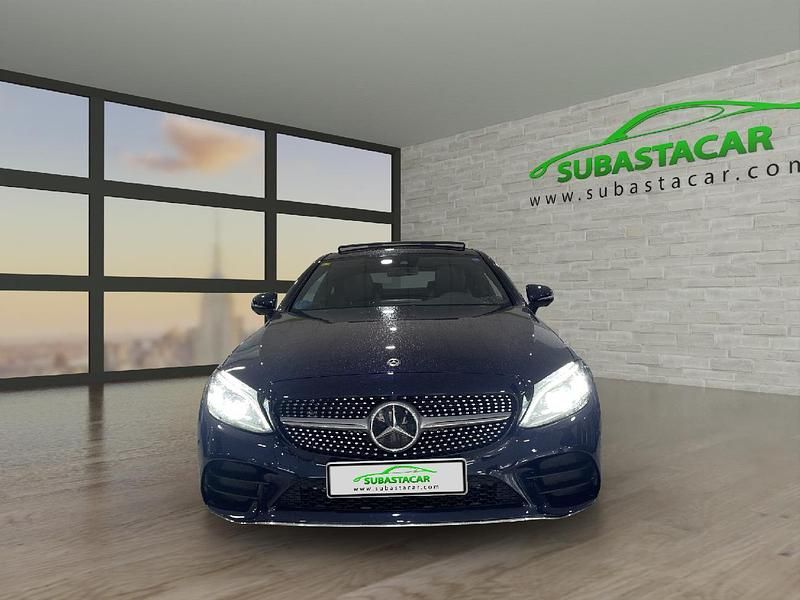 Usado Mercedes C200 183 CV (134 kW) 2021 Azul Coupe