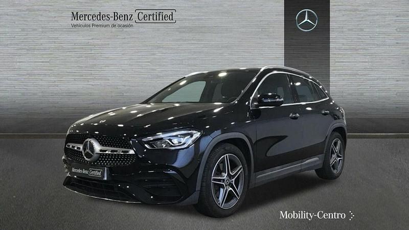 Negro cosmos Usado 2021 Mercedes GLA200 AMG line SUV | 33.900 € (Precio justo) - Imagen 1/4