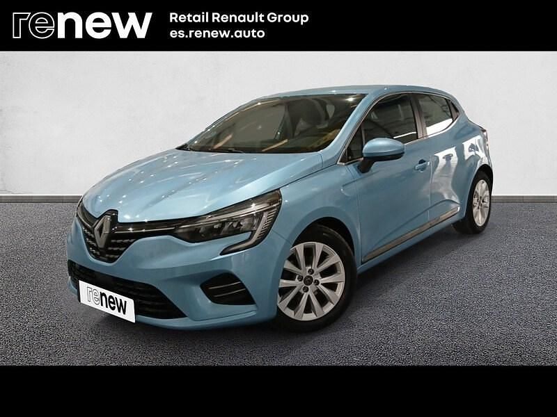 Azul Usado 2021 Renault Clio V Zen Berlina | 12.490 € (Precio justo) - Imagen 1/4