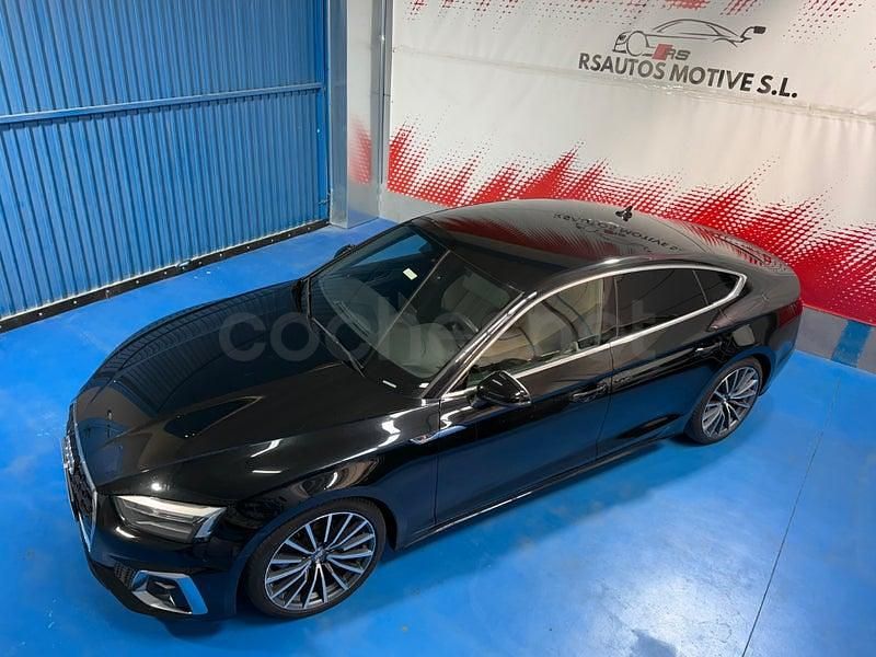 Usado Audi A5 Sportback S-Line 163 CV (119 kW) 2020 Negro Utilitario