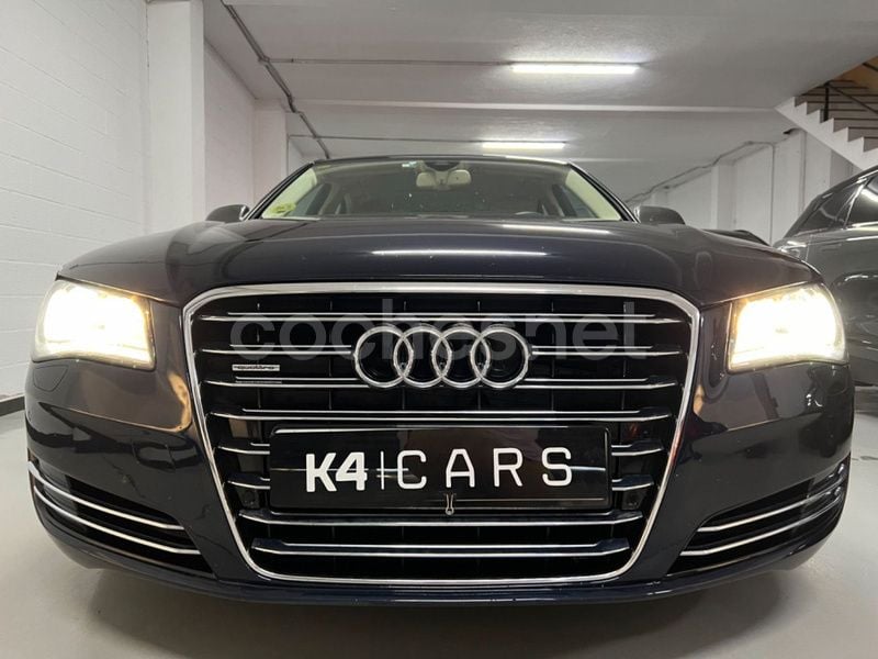 Usado Audi A8 350 CV (257 kW) 2011 Azul Berlina