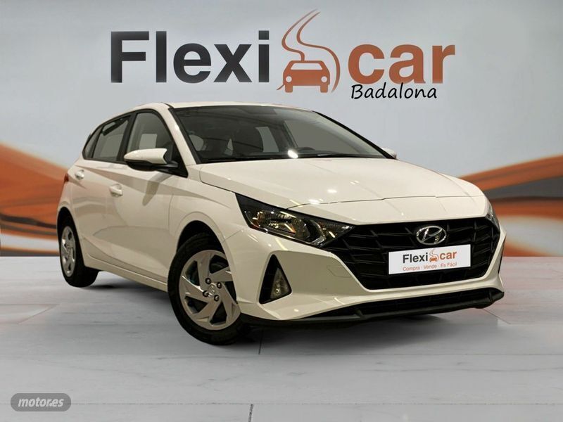 Blanco Usado 2021 Hyundai i20 Berlina | 13.790 € (Precio justo) - Imagen 1/4