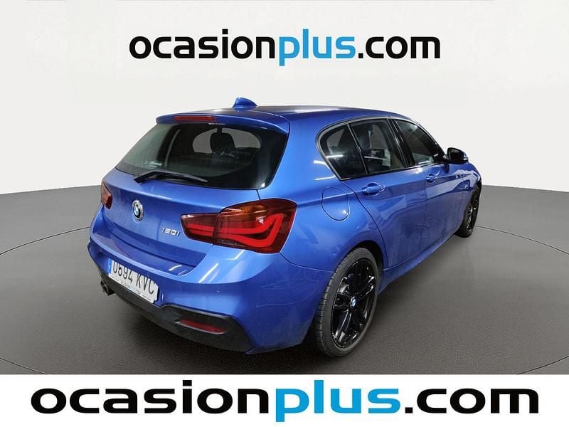 Usado BMW 120 184 CV (135 kW) 2019 Azul Utilitario