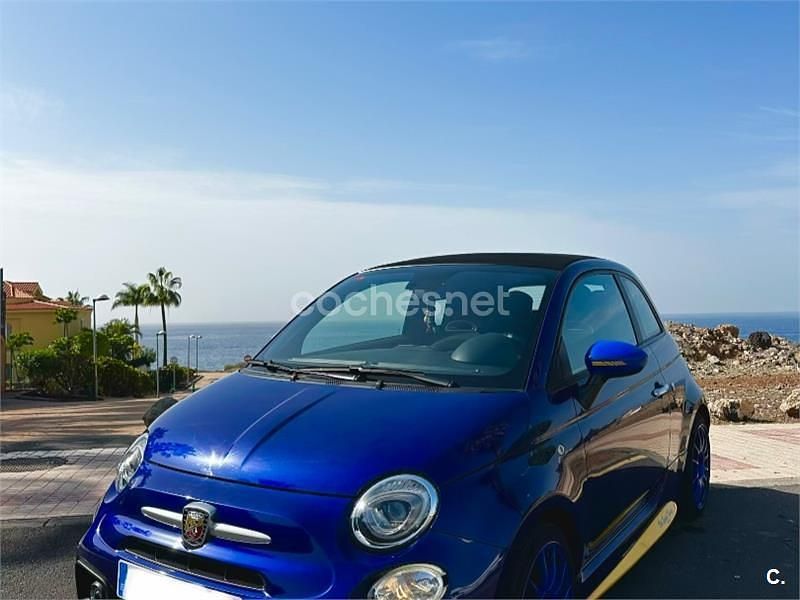 Azul Usado 2019 Abarth 500C Descapotable | 22.000 € - Imagen 1/4