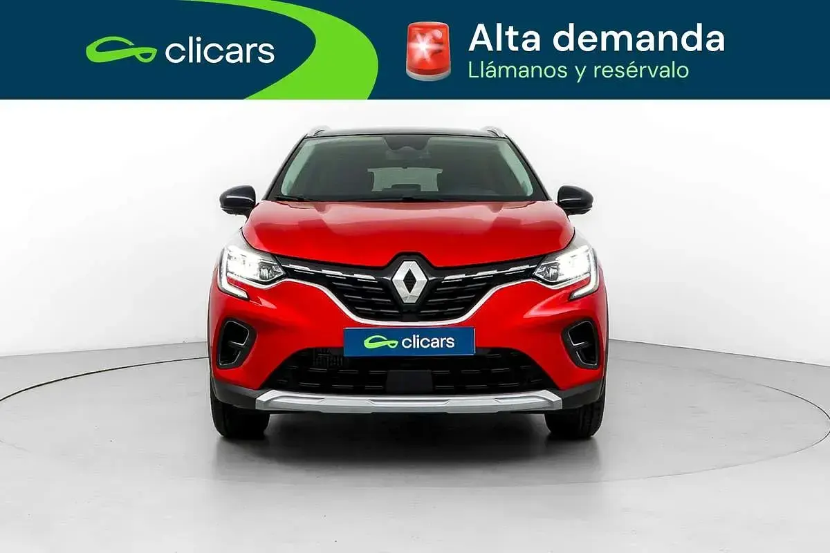 Usado Renault Captur Techno 91 CV (66 kW) 2024 Rojo SUV