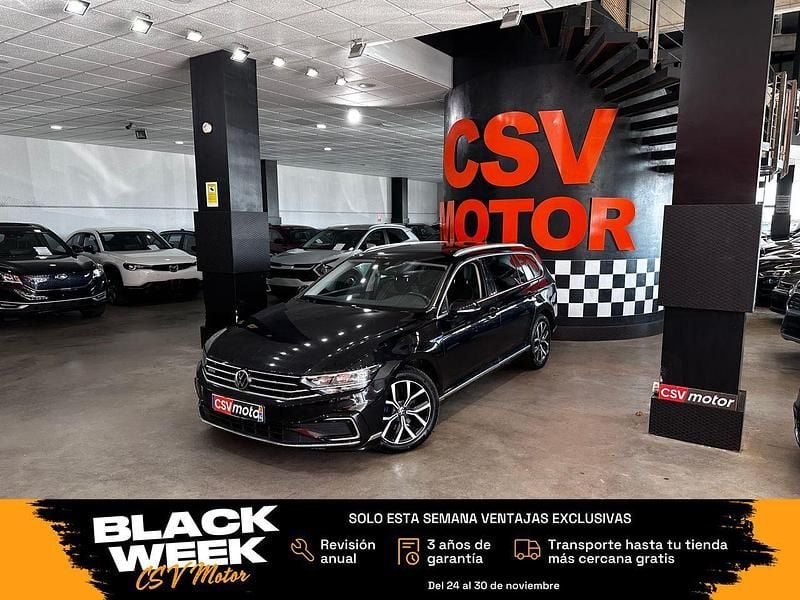 Negro Usado 2021 VW Passat GTE Familiar | 19.850 € (Precio justo) - Imagen 1/4