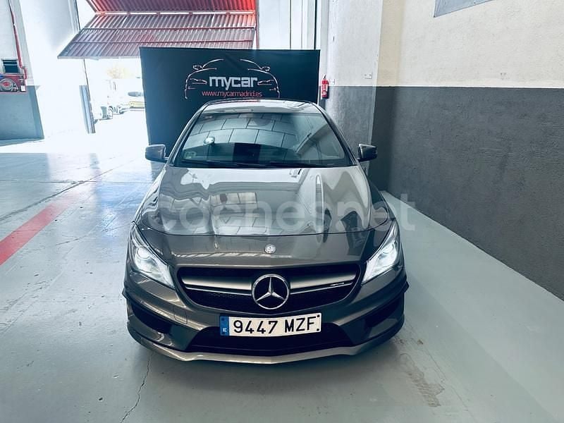 Usado Mercedes CLA45 AMG 381 CV (280 kW) 2016 Gris / plata Berlina