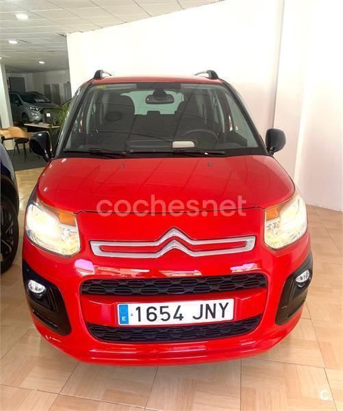 Rojo Usado 2016 Citroën C3 Picasso Feel Monovolumen | 7500 € (Precio justo) - Imagen 1/4