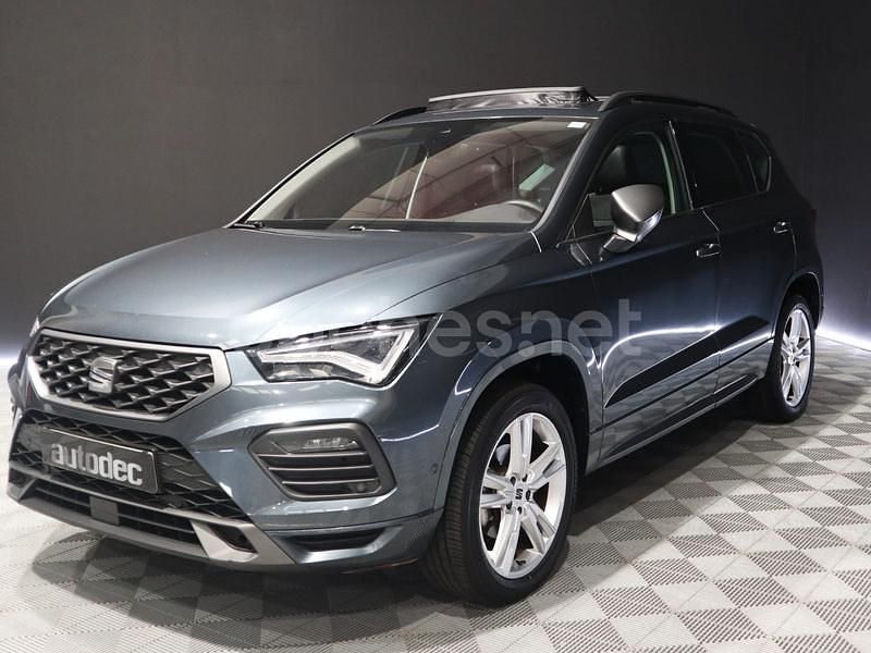 Usado Seat Ateca FR 150 CV (110 kW) 2021 Gris / plata SUV
