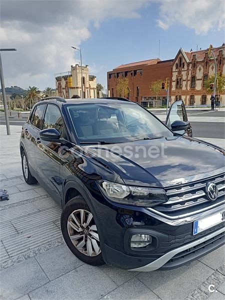 Usado VW T-Cross Advance 110 CV (80 kW) 2023 Negro SUV