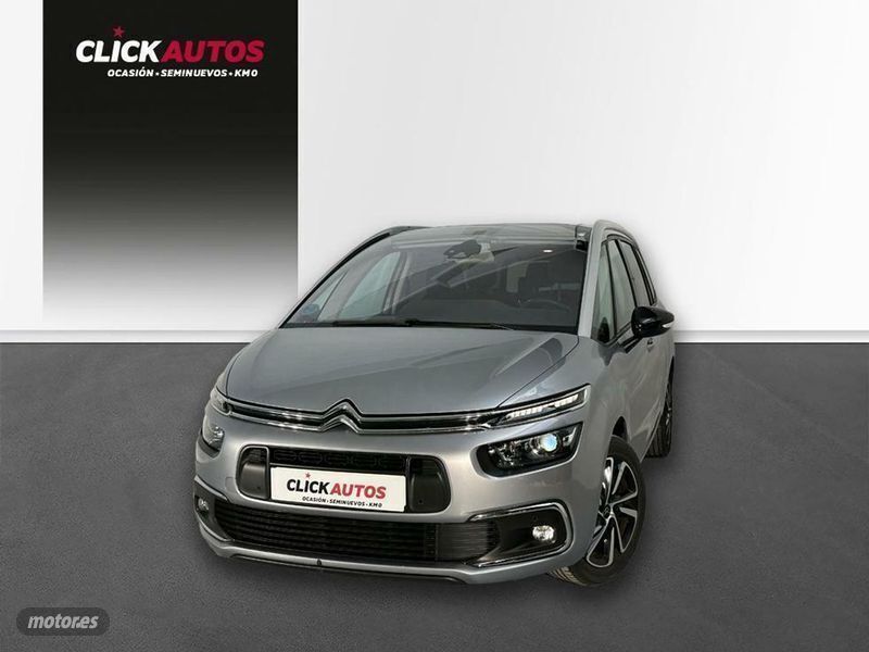 Gris Usado 2022 Citroën C4 SpaceTourer Shine Monovolumen | 18.900 € (Precio justo) - Imagen 1/4