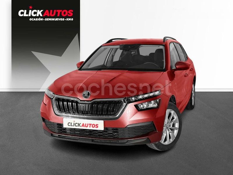 Rojo Usado 2023 Skoda Kamiq Active SUV | 17.850 € (Precio justo) - Imagen 1/4