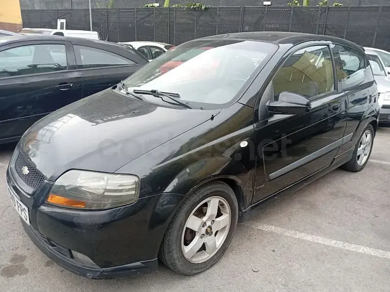 Usado Chevrolet Kalos SE 72 CV (52 kW) 2007 Negro Berlina