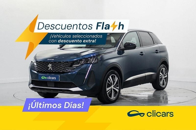Azul Usado 2024 Peugeot 3008 Allure SUV | 20.990 € (Precio justo) - Imagen 1/4