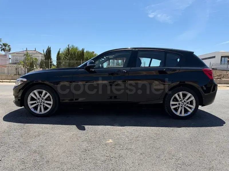 Usado BMW 116 Efficient Dynamics 116 CV (85 kW) 2015 Negro Utilitario