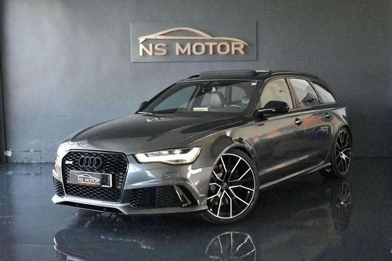 Usado Audi RS6 560 CV (411 kW) 2018 Gris / plata Familiar