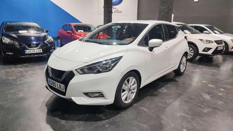 Blanco Usado 2021 Nissan Micra Acenta Utilitario | 11.636 € (Precio justo) - Imagen 1/4