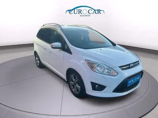 Brugt Ford C-MAX Titanium 125 HK (91 kW) 2015 Hvid MPV