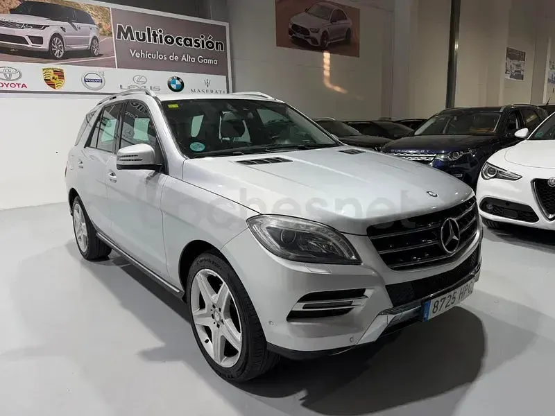 Usado Mercedes ML250 204 CV (150 kW) 2013 Gris / plata SUV