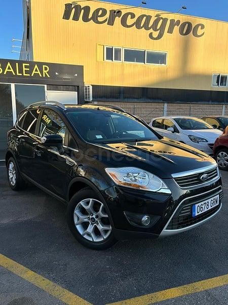 Usado Ford Kuga Trend 136 CV (100 kW) 2009 Negro SUV