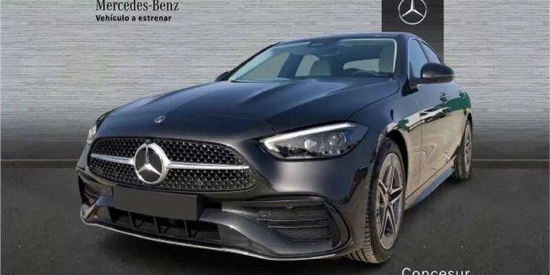 Gris Usado 2024 Mercedes C220 Berlina | 54.500 € (Caro) - Imagen 1/4
