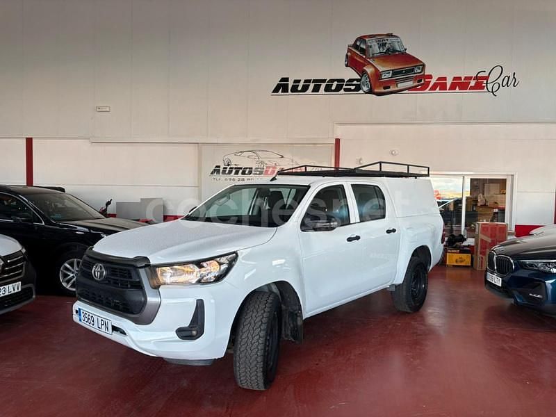 Blanco Usado 2021 Toyota HiLux Recogida | 23.990 € (Super precio) - Imagen 1/4