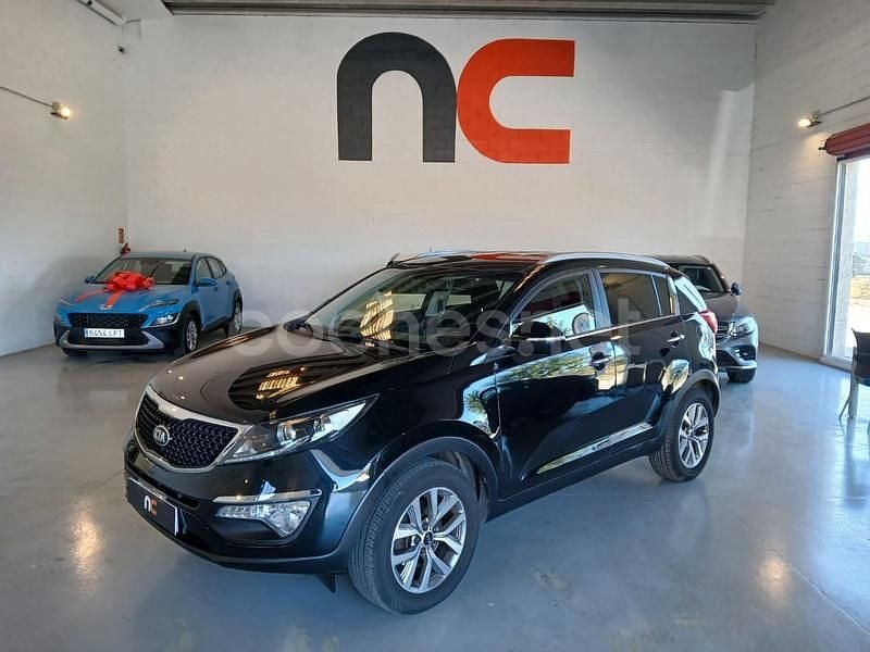 Negro Usado 2015 Kia Sportage SUV | 12.900 € (Buen precio) - Imagen 1/4