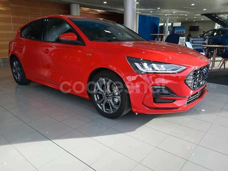 Nuevo Ford Focus ST-Line X 125 CV (91 kW) 2025 Rojo Berlina