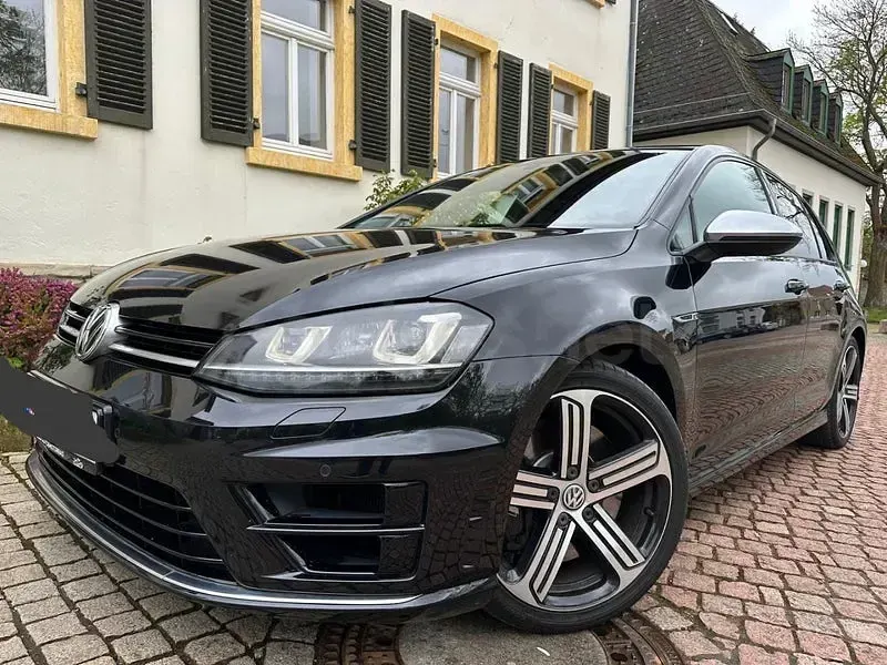 Usado VW Golf VII R 300 CV (220 kW) 2015 Negro Berlina