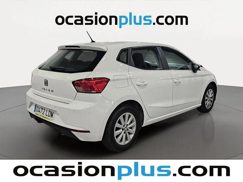 Brugt Seat Ibiza Style Plus 80 HK (58 kW) 2019 Hvid Hatchback