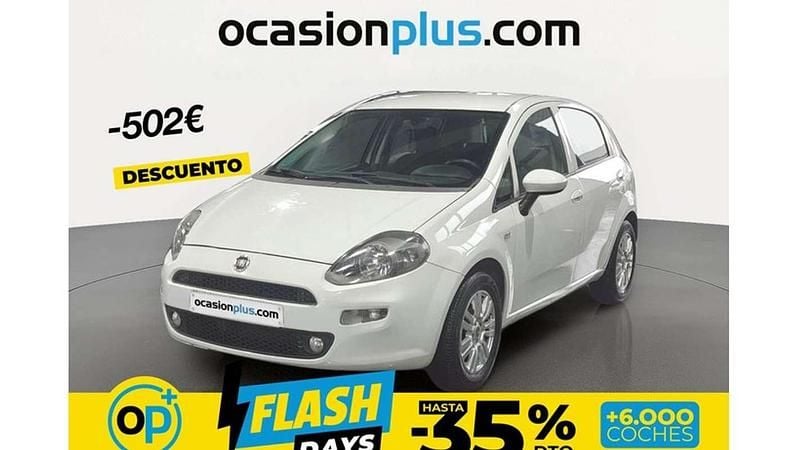 Usado Fiat Punto Easy 69 CV (50 kW) 2016 Blanco Utilitario
