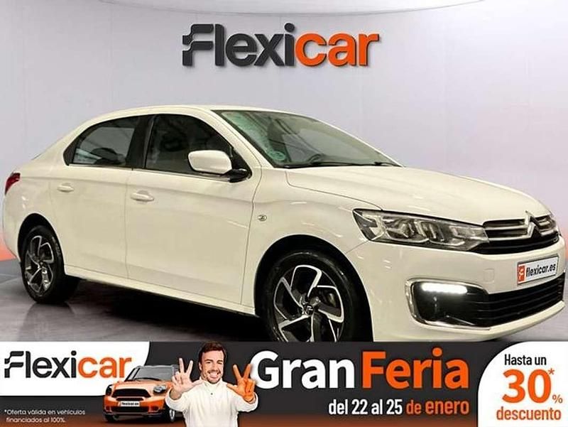 Blanco Usado 2019 Citroën C-Elysee I PureTech Berlina | 6590 € (Precio justo) - Imagen 1/4