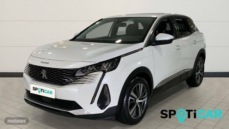 Blanco Usado 2021 Peugeot 3008 Allure SUV | 24.990 € - Imagen 1/4