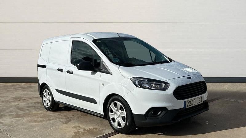 Blanco Usado 2021 Ford Transit Trend Berlina | 15.000 € (Precio justo) - Imagen 1/4