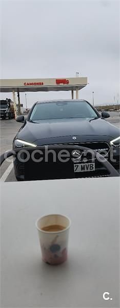 Usado Mercedes C220 200 CV (147 kW) 2024 Negro Berlina