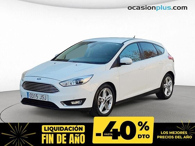 Blanco Usado 2016 Ford Focus Titanium Utilitario | 11.158 € (Precio justo) - Imagen 1/4