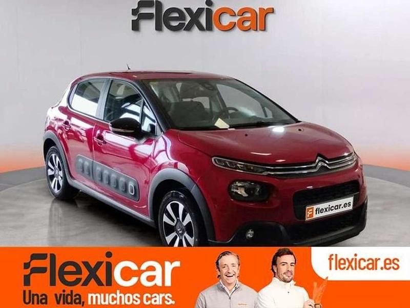 Rojo Usado 2018 Citroën C3 PureTech Utilitario | 8990 € (Precio justo) - Imagen 1/4