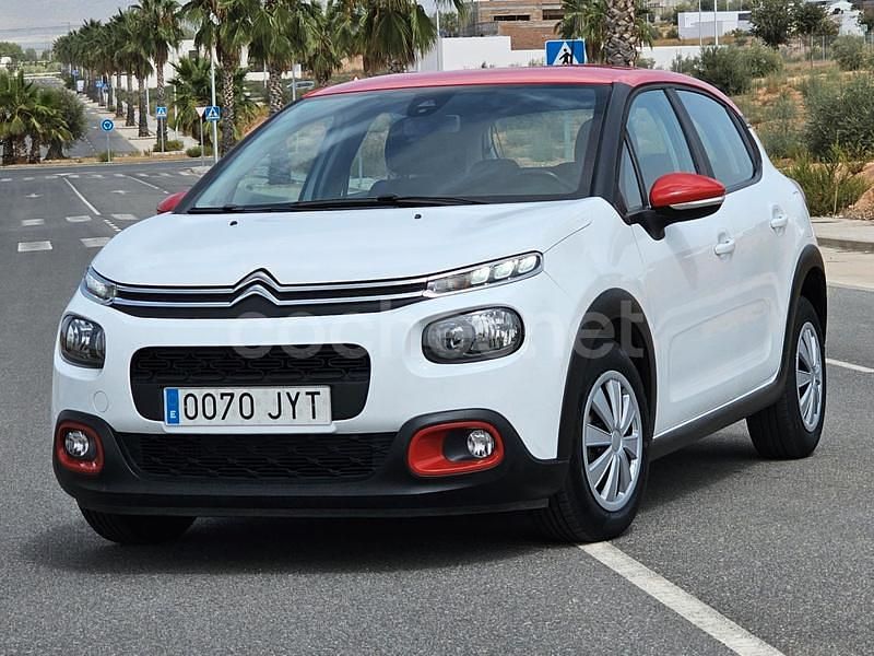 Blanco Usado 2018 Citroën C3 Feel Utilitario | 6900 € (Precio justo) - Imagen 1/4