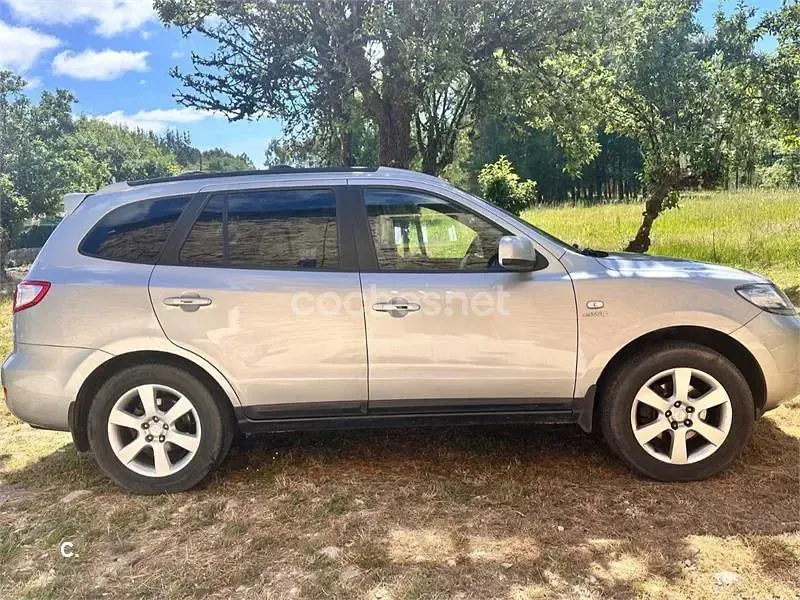 Usado Hyundai Santa Fe Style 155 CV (114 kW) 2007 Gris / plata SUV