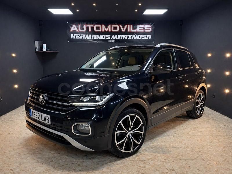 Usado VW T-Cross Sportline 110 CV (80 kW) 2022 Negro SUV