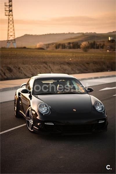 Negro Usado 2007 Porsche 911 Turbo Coupe | 89.900 € - Imagen 1/4