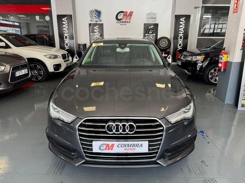 Usado Audi A6 S-Line 190 CV (139 kW) 2017 Negro Familiar