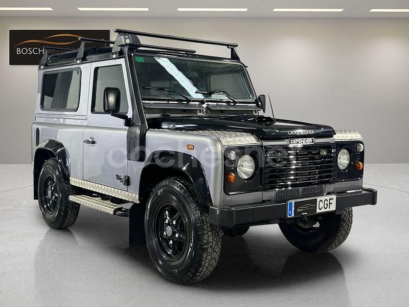 Usado Land Rover Defender 122 CV (89 kW) 2003 Gris / plata SUV