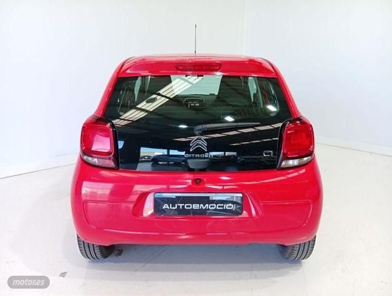 Usado Citroën C1 72 CV (52 kW) 2021 Rojo Utilitario