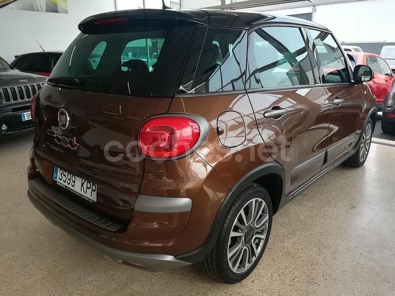 Usado Fiat 500L Cross 105 CV (77 kW) 2018 Marrón Monovolumen