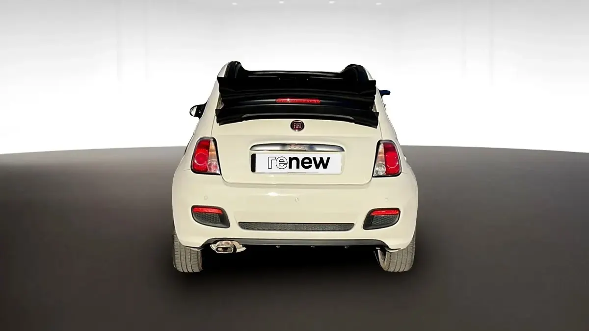 Usado Fiat 500C S 69 CV (50 kW) 2014 Bela pastelna Descapotable