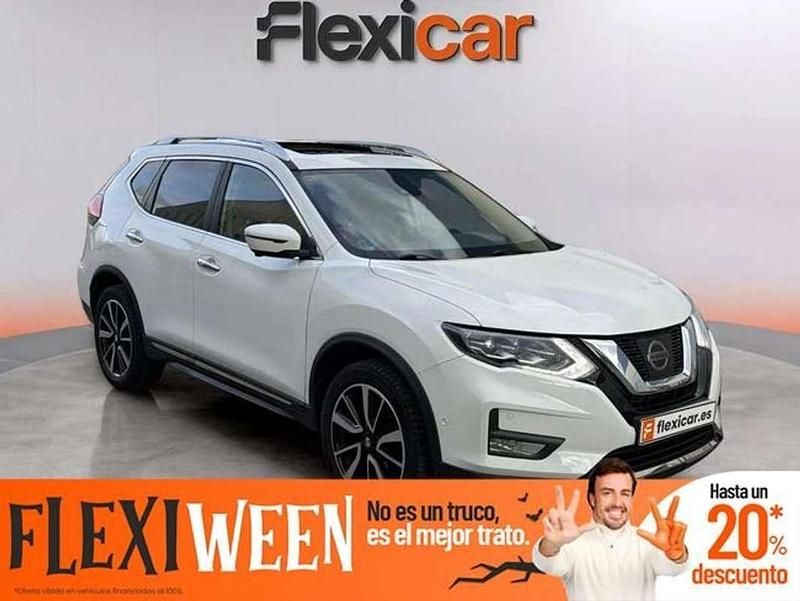 Blanco Usado 2017 Nissan X-Trail Tekna SUV | 16.990 € (Precio justo) - Imagen 1/4