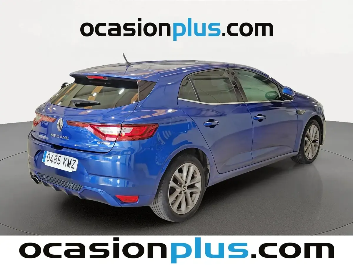 Usado Renault Mégane GT Line GT-Line 132 CV (97 kW) 2018 Azul Utilitario